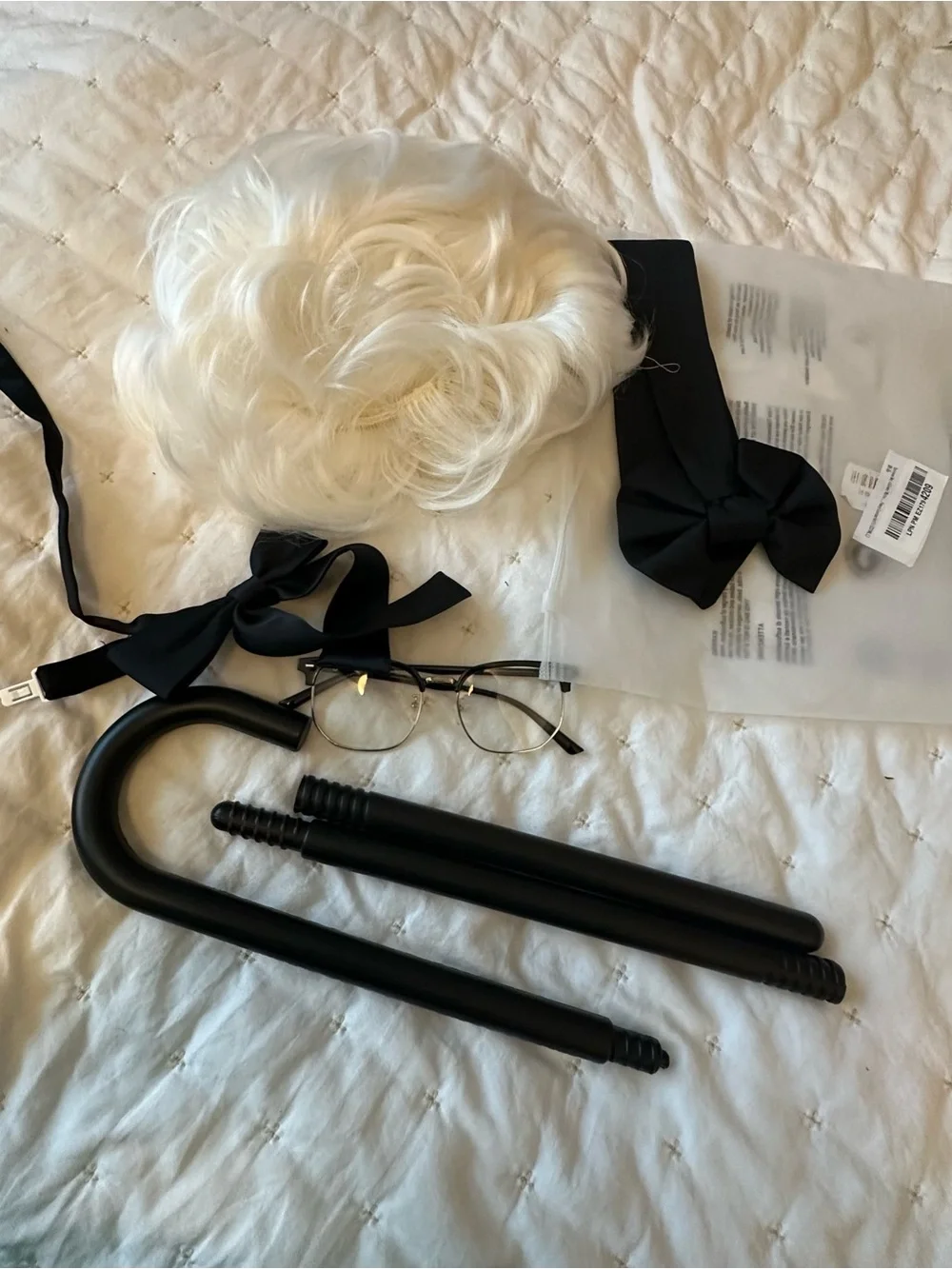 Men’s Colonel Sanders White Suit and Wig/accessories - costume - Picture 2 of 10